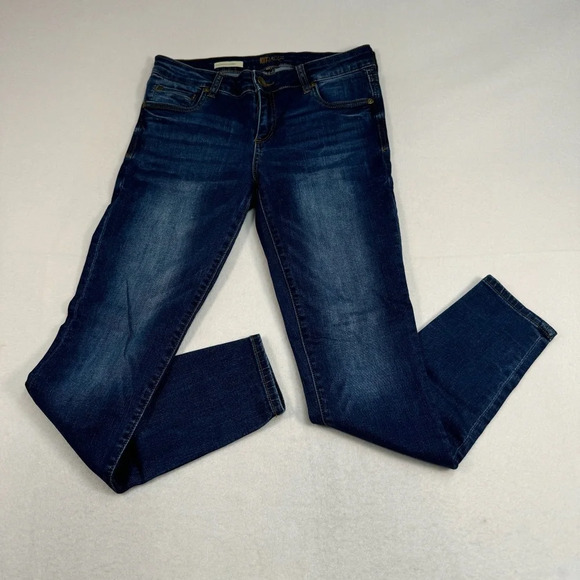 Kut From The Kloth Toothpick Skinny Jeans Womens Size 6S Medium Blue Mid Rise - Picture 1 of 16